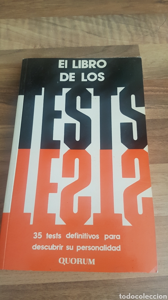 Libri di seconda mano: El libro de los test qu&oacute;rum