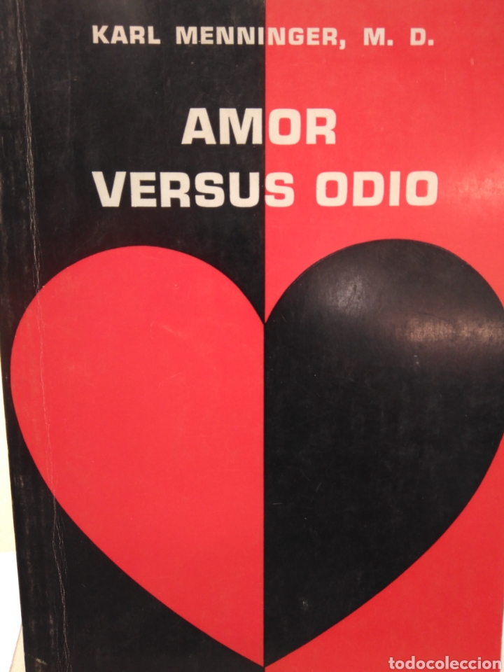 Gebrauchte B&uuml;cher: MENNINGER KARL M.D.AMOR VERSUS ODIO