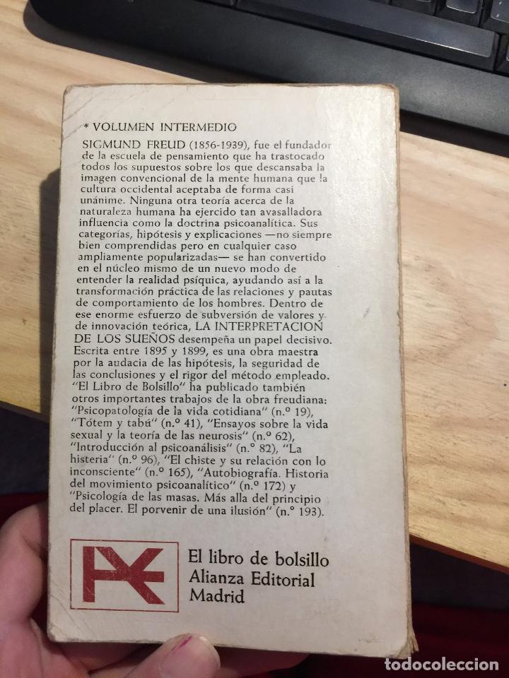 Libros de segunda mano: La interpretaci&oacute;n de los sue&ntilde;os - Sigmund Freud - Foto 2