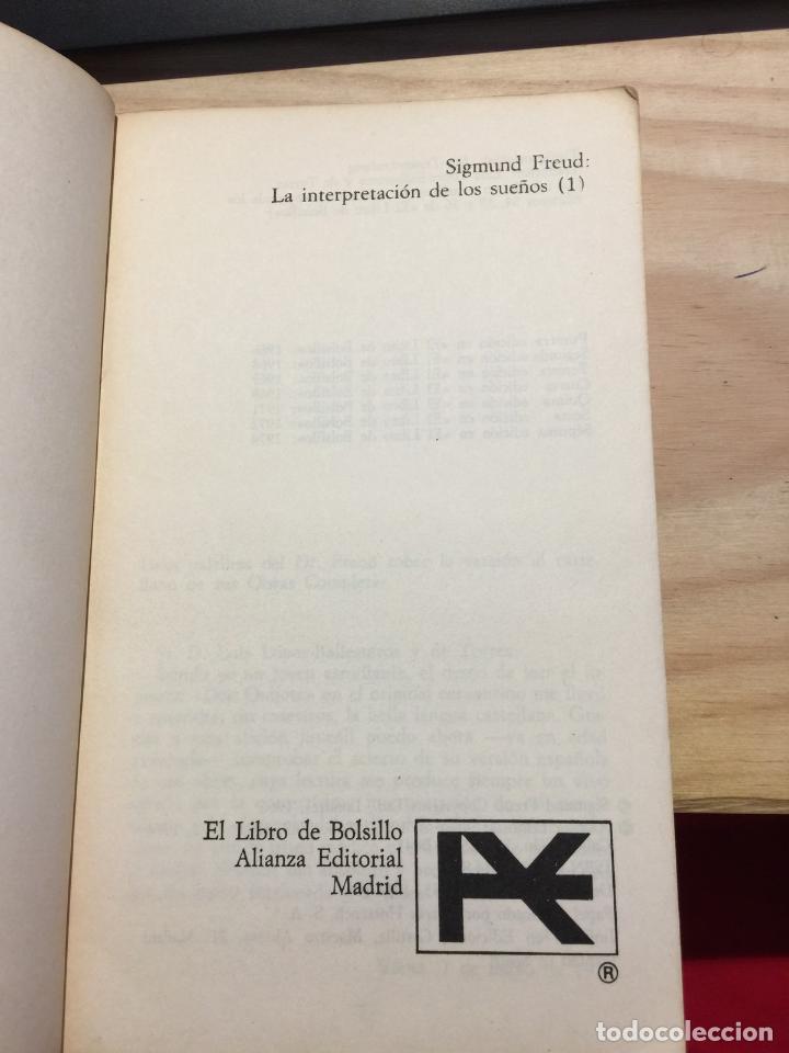 Libros de segunda mano: La interpretaci&oacute;n de los sue&ntilde;os - Sigmund Freud - Foto 3