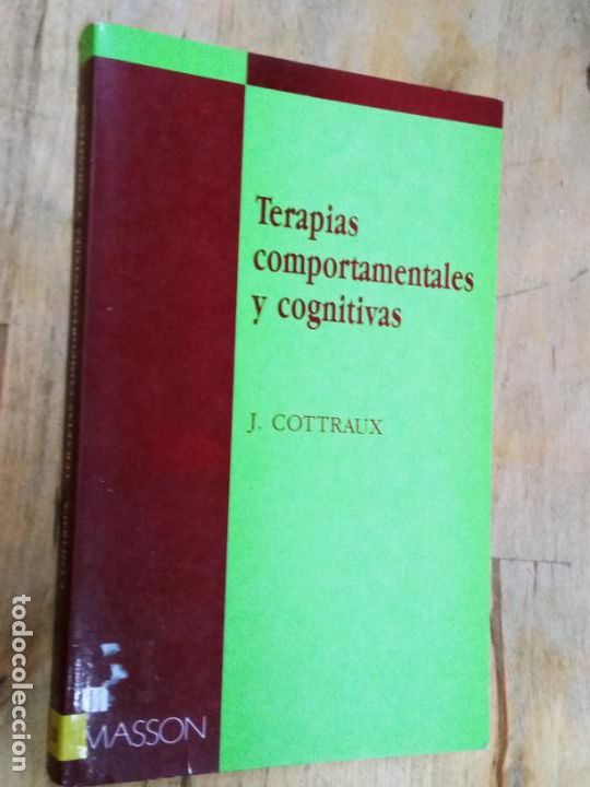 Libros de segunda mano: J. Cottraux: Terapias comportamentales y cognitivas (Masson. 1991)