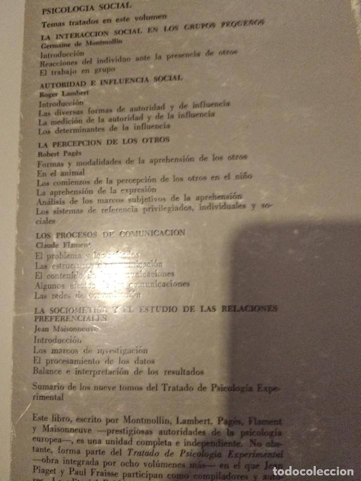 Libros de segunda mano: pSICOLOGIA SOCIAL - Foto 2