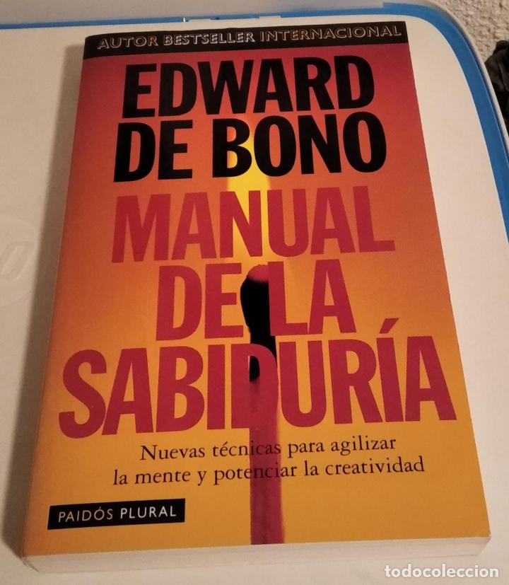 Libros de segunda mano: MANUAL DE LA SABIDUR&Iacute;A. EDWARD DE BONO - Foto 1