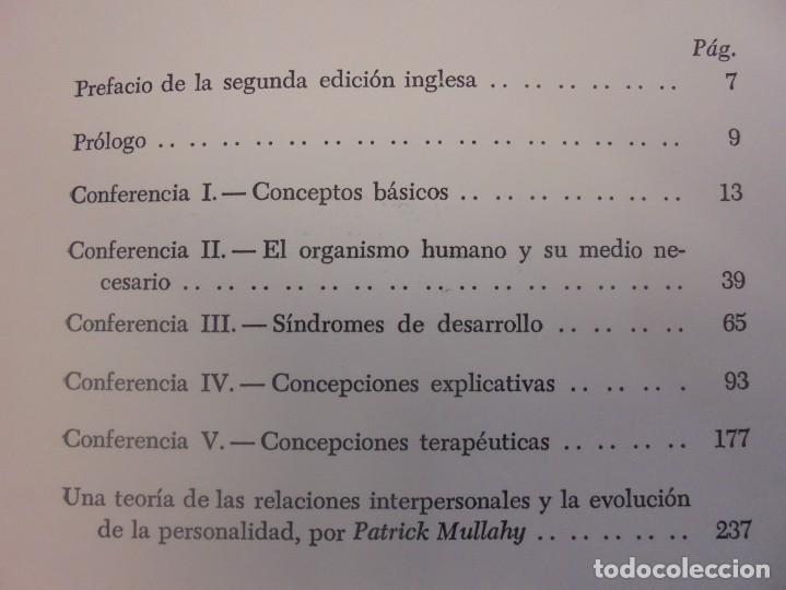 Libros de segunda mano: CONCEPCIONES DE LA PSIQUIATRIA MODERNA. H. STACK SULLIVAN. EDITORIAL PSIQUE - Foto 14