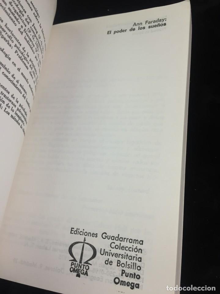 Libros de segunda mano: EL PODER DE LOS SUE&Ntilde;OS, ANN FARADAY. GUADARRAMA, 1975. - Foto 2