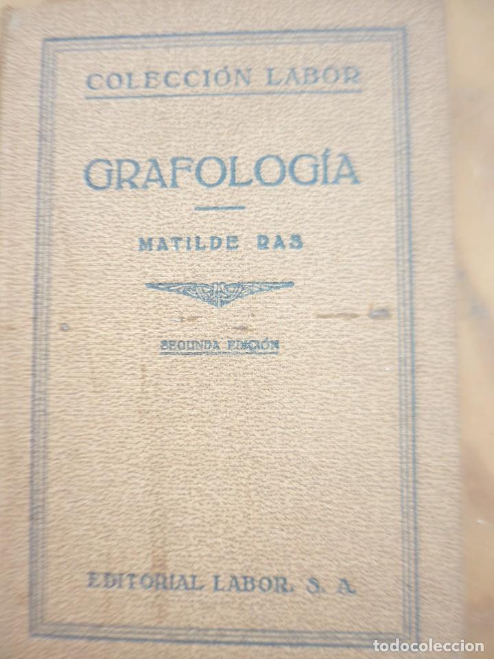 Libros de segunda mano: GRAFOLOGIA - Matilde Ras - Foto 1