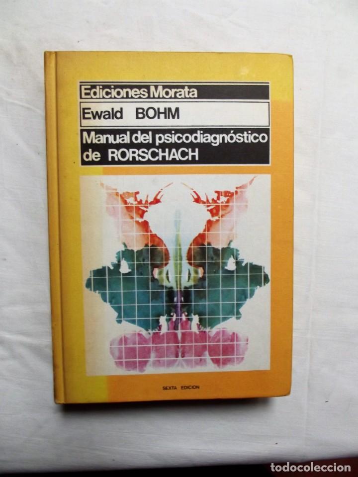 Libros de segunda mano: MANUAL DEL PSICODIAGNOSTICO DE RORSCHACH DE EWALD BOHM - Foto 1 - 223022473