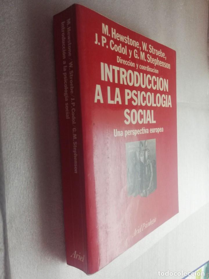 Libros de segunda mano: INTRODUCCION A LA PSICOLOGIA SOCIAL - Foto 2