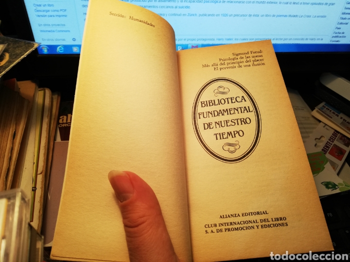 Libros de segunda mano: Psicologia de las masas. Sigmund Freud. - Foto 2