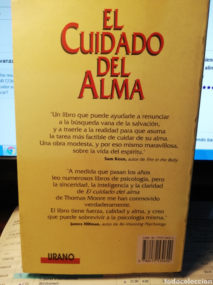 Libros de segunda mano: EL CUIDADO DEL ALMA. THOMAS MOORE. - Foto 2