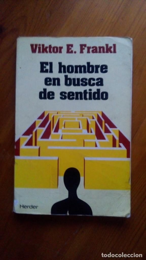 Libros de segunda mano: El hombre en busca de sentido. Viktor E. Frankl. Edit.: Herder. - Foto 1