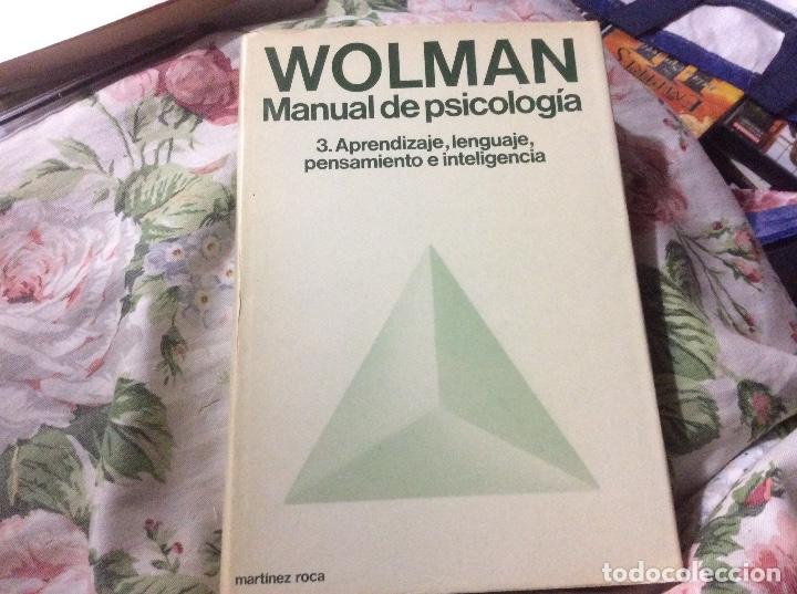 Gebrauchte B&uuml;cher: MANUAL DE PSICOLOG&Iacute;A Tomo 3 aprendizaje, lenguaje, pensamiento e inteligencia