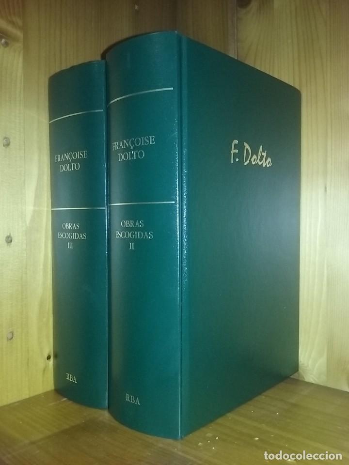 Libros de segunda mano: FRANCOISE DOLTO, OBRAS ESCOGIDAS TOMOS II Y III, RBA BIBLIOTECA DE PSICOANALISIS