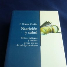 Livres d'occasion: NUTRICIÓN Y SALUD. F. GRANDE COVIÁN.. BIBLIOTECA DE LA SALUD. IDEAL. Lote 254456695