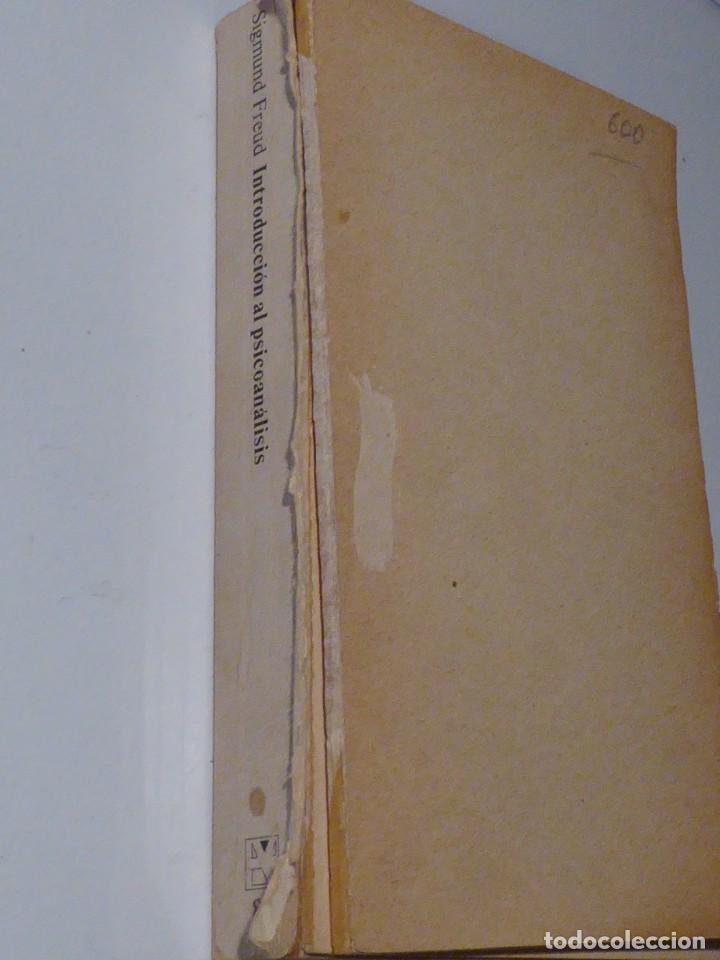 Libros de segunda mano: Introducci&oacute;n al psicoan&aacute;lisis. Sigmund Freud - Foto 2