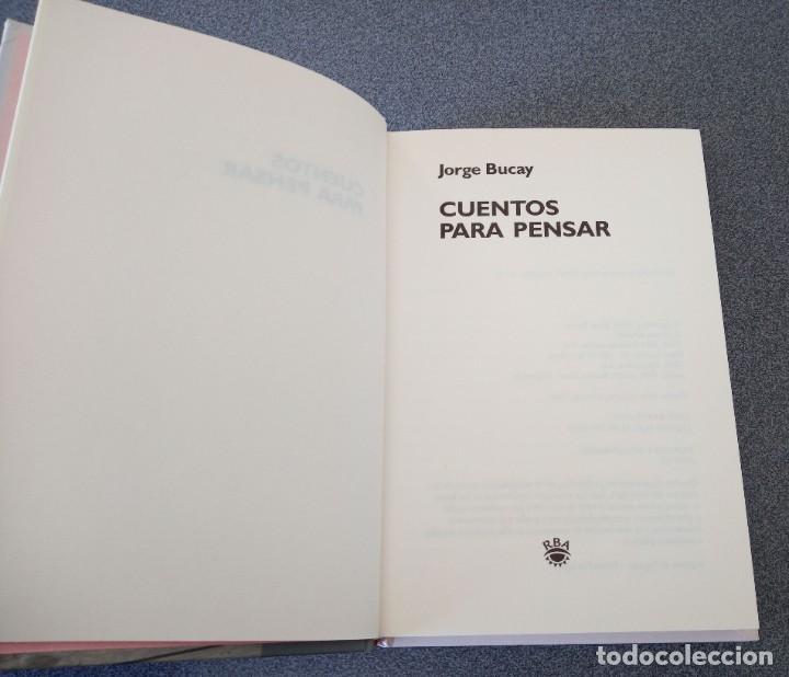 Libros de segunda mano: Cuentos para Pensar Jorge Bucay - Foto 3
