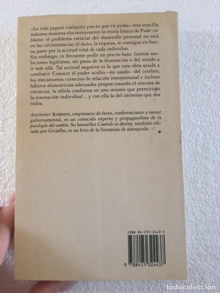 Libros de segunda mano: Poder sin l&iacute;mites - Anthony Robbins - Foto 4