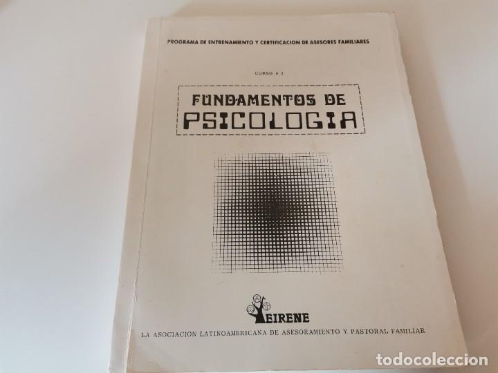 Second hand books: CURSO PROGRAMA DE ENTRENAMIENTO Y CERTIFICACI&Oacute;N DE ASESORES FAMILIARES FUNDAMENTOS DE PSICOLOG&Iacute;A