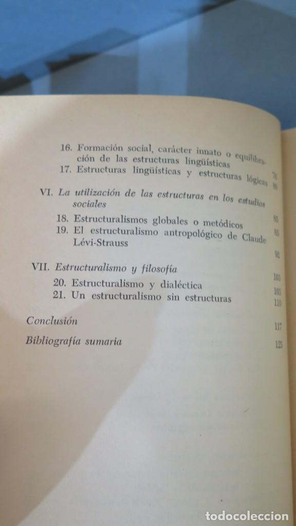 Libros de segunda mano: EL ESTRUCTURALISMO. PIAGET - Foto 3