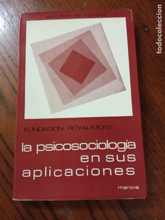 Gebrauchte B&uuml;cher: LA PSICOSOCIOLOGIA EN SUS APLICACIONES. Fund. Royaumont.