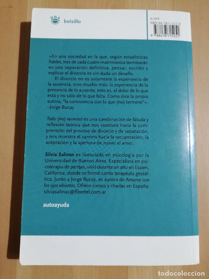 Libros de segunda mano: TODO (NO) TERMIN&Oacute; (SILVIA SALINAS) - Foto 6