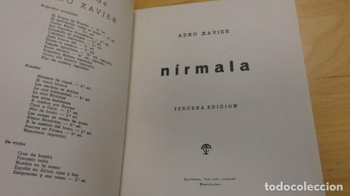 Libros de segunda mano: N&Iacute;RMALA . ADRO XAVIER . TERCERA EDICION . - Foto 3