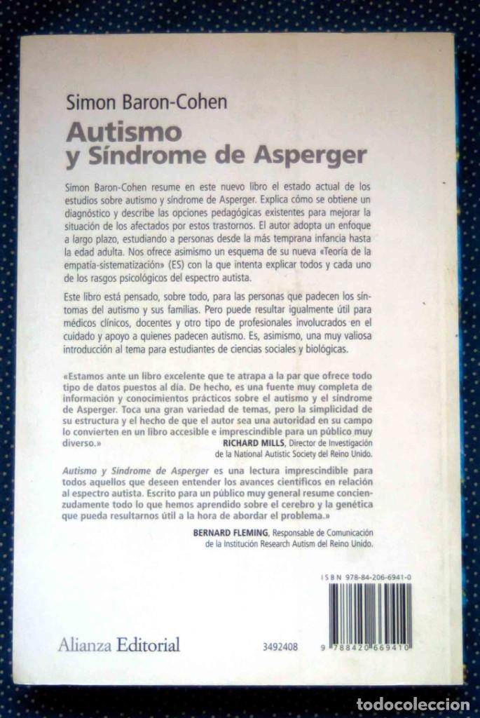 autismo y síndrome de asperger - simon baron-co - Comprar Libros de ...