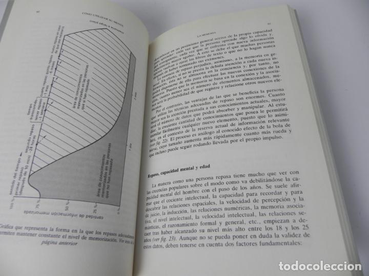 Libros de segunda mano: C&Oacute;MO UTILIZAR SU MENTE CON M&Aacute;XIMO RENDIMIENTO (EDICIONES DEUSTO-1991 - Foto 2