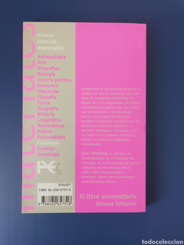 Libros de segunda mano: Introducci&oacute;n a la Psicopatolog&iacute;a - Foto 2