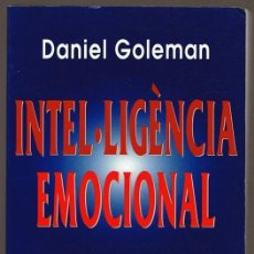 Libros de segunda mano: INTEL.LIGÉNCIA EMOCIONAL DANIEL GOLEMAN