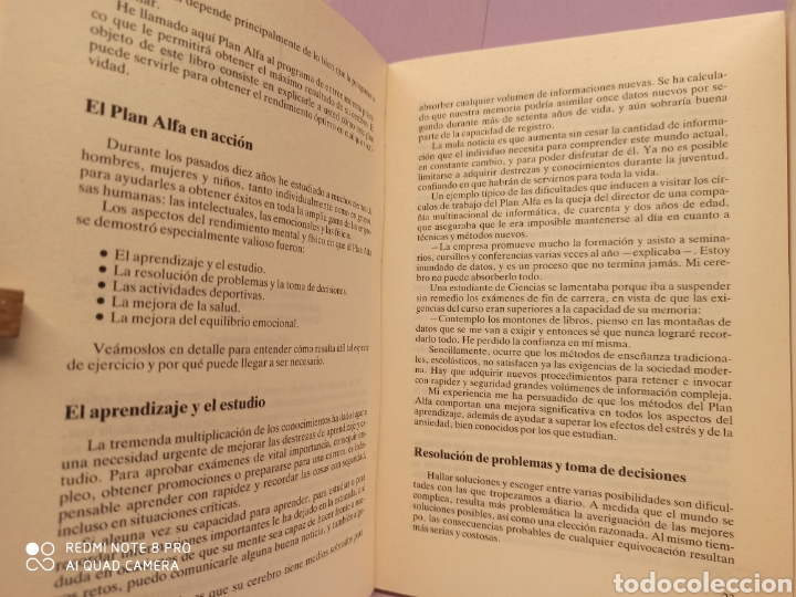 Libros de segunda mano: Poder mental: el plan alfa. T&eacute;cnicas para potenciar la capacidad intelectual. David Lewis. - Foto 3