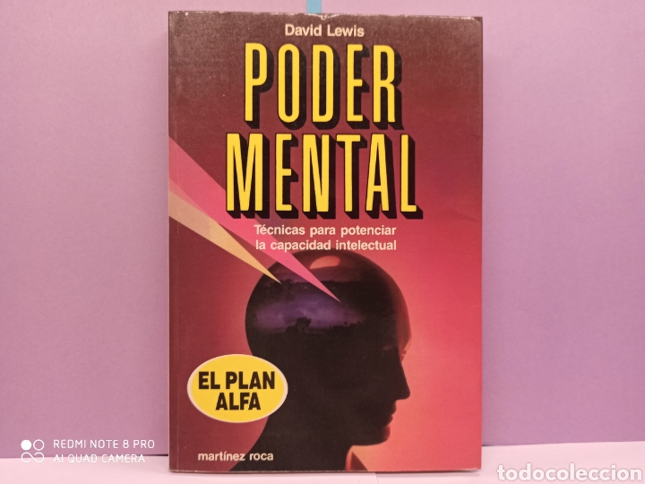 Libros de segunda mano: Poder mental: el plan alfa. T&eacute;cnicas para potenciar la capacidad intelectual. David Lewis. - Foto 1