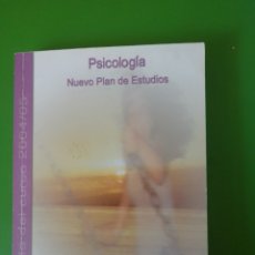 Libros de segunda mano: PSICÓLOGIA NUEVO PLAN DE ESTUDIOS