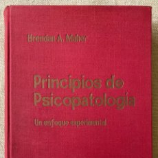 Libros de segunda mano: PRINCIPIOS DE PSICOPATOLOGÍA. UN ENFOQUE EXPERIMENTAL. BRENDAN A. MAHER. MCGRAW-HILL. 1970, 1ª ED.