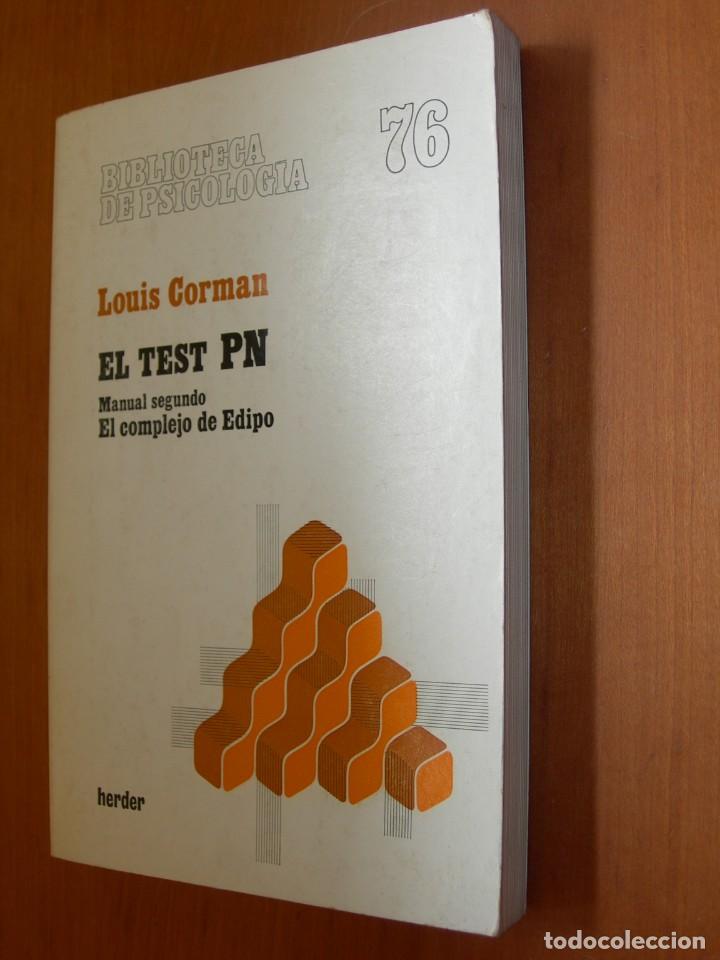 Libros de segunda mano: EL TEST PN / LOUIS CORMAN - Foto 1