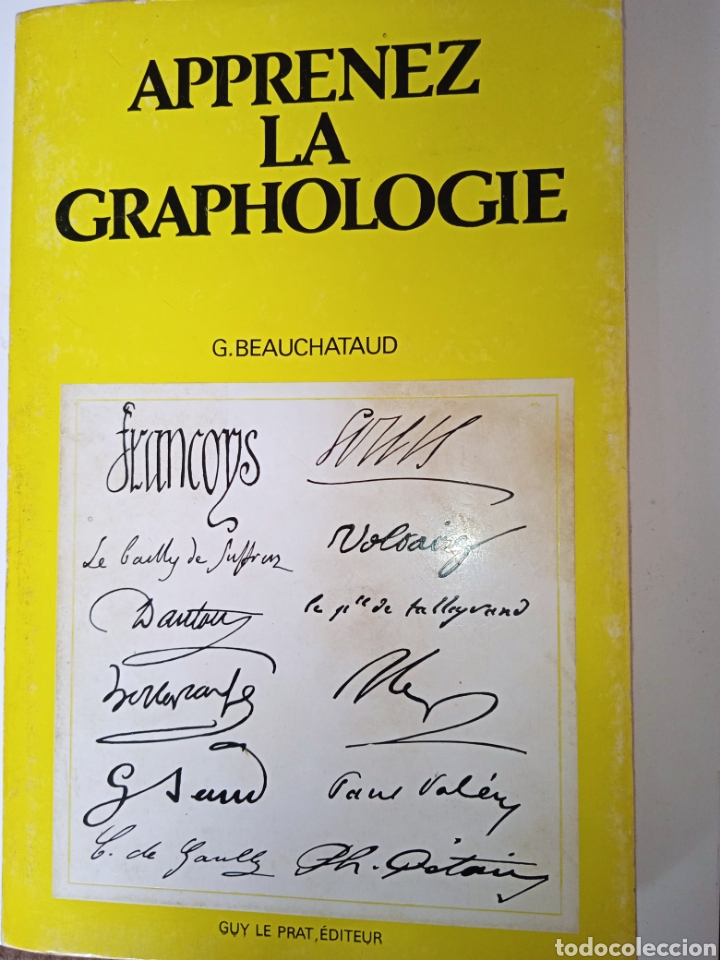 Gebrauchte B&uuml;cher: Apprenez la graphologie - G. Beauchataud
