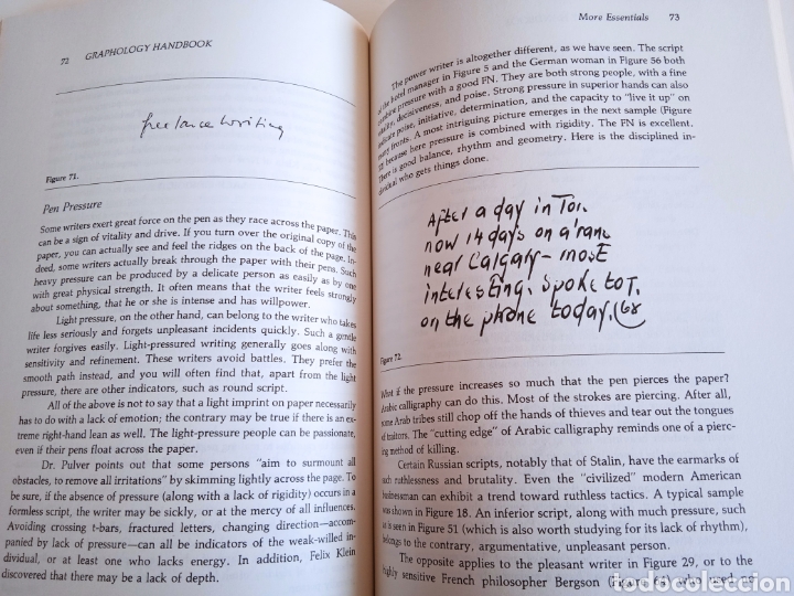 Libros de segunda mano: Graphology Handbook - Foto 2