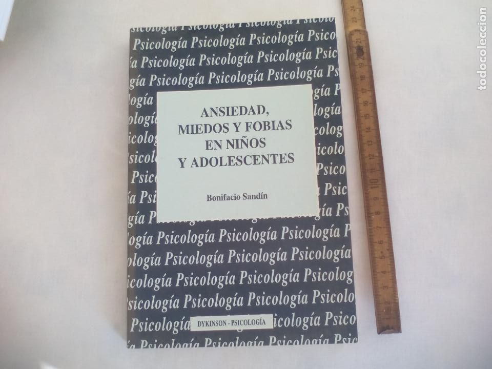 Libri di seconda mano: ANSIEDAD, MIEDOS Y FOBIAS EN NI&Ntilde;OS Y ADOLESCENTES. BONIFACIO SANDIN. 1997. DYKINSON