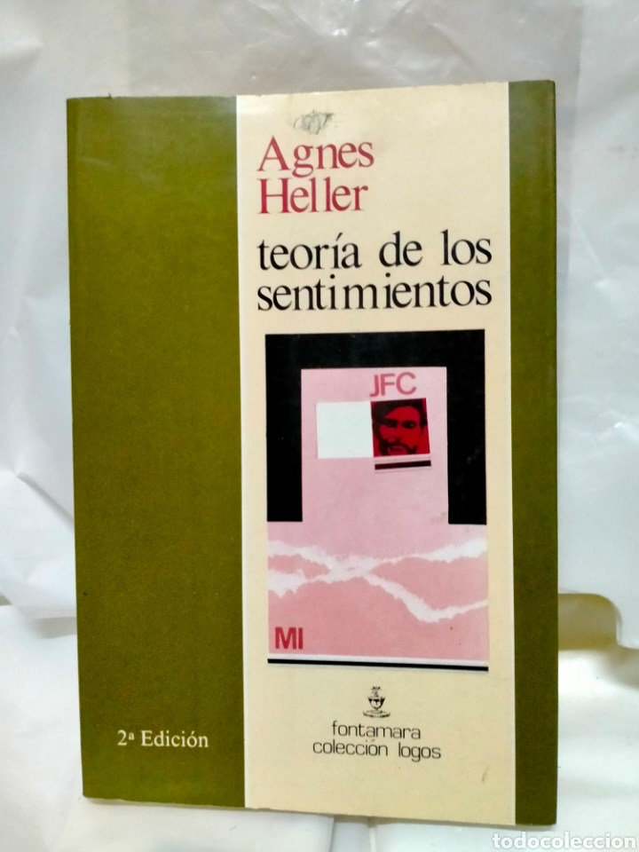 Libros de segunda mano: AGNES HELLER .TEOR&Iacute;A DE LOS SENTIMIENTOS. FONTAMARA - Foto 1