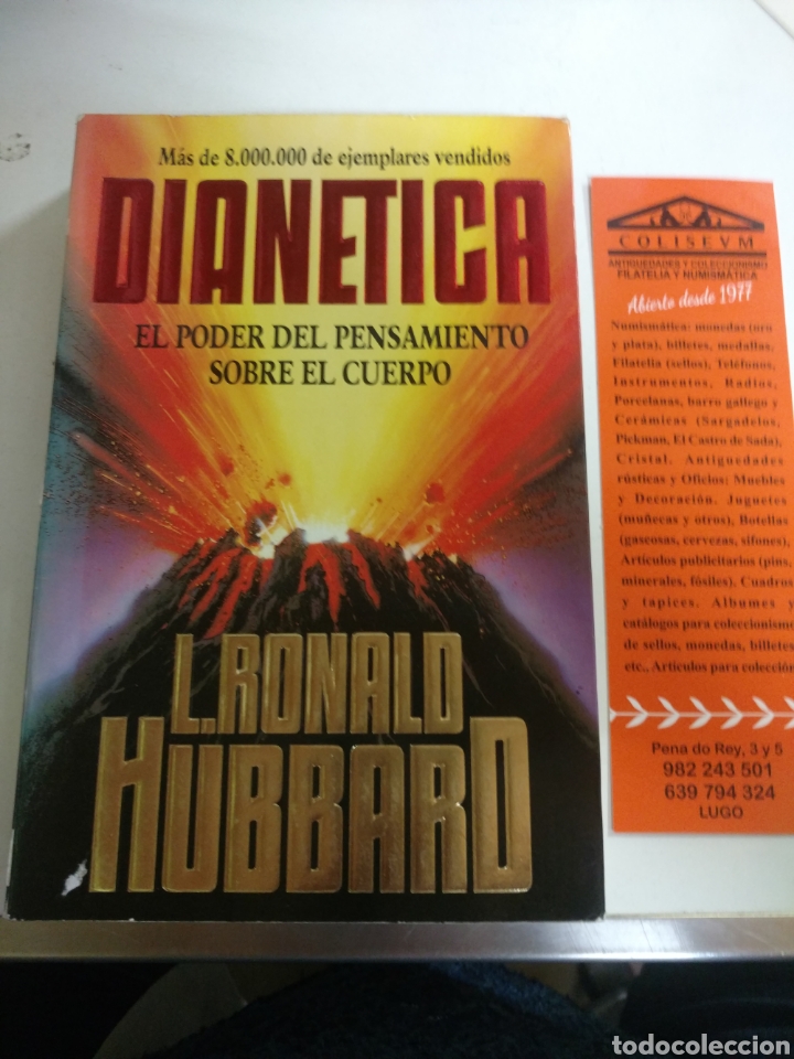Libros de segunda mano: DIANETICA .EL PODER DEL PENSAMIENTO SOBRE EL CUERPO .L.RONALD HUBBARO MANUAL DE T&Eacute;CNICAS 1987