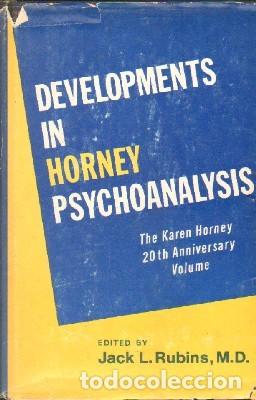 Libros de segunda mano: DEVELOPMENTS IN HORNEY PSYCHOANALYSIS. RUBINS, JACK, L. A-PSI-627