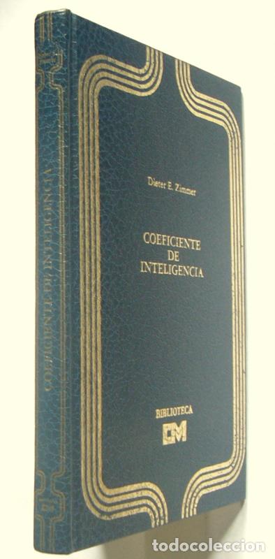 Libros de segunda mano: EL COEFICIENTE DE INTELIGENCIA - DIETER E. ZIMMER - Foto 2