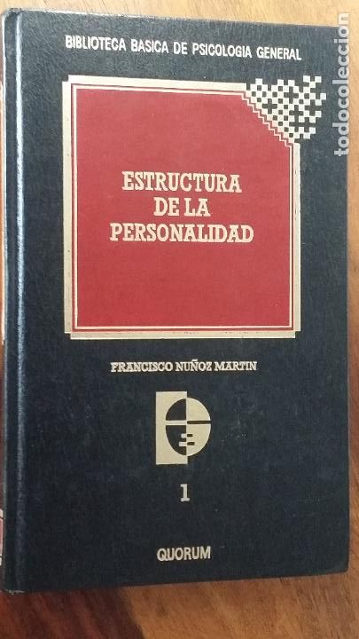 Libri di seconda mano: ESTRUCTURA DE LA PERSONALIDAD.- FRANCISCO MU&Ntilde;OZ MARTIN