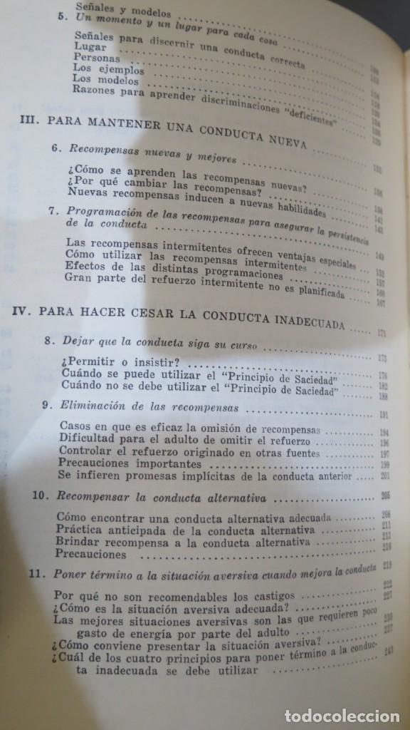 Libros de segunda mano: COMO CAMBIAR LA CONDUCTA DEL NI&Ntilde;O. VV.AA - Foto 3