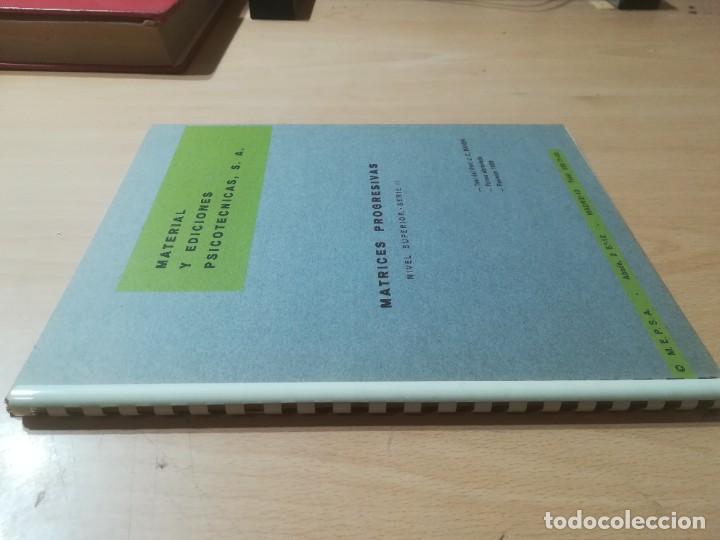 Libros de segunda mano: MATRICES PROGRESIVAS SUPERIOR SERIE II / M E P S A / MATERIAL Y EDICIONES PSICOTECNICAS / AJ13 - Foto 1