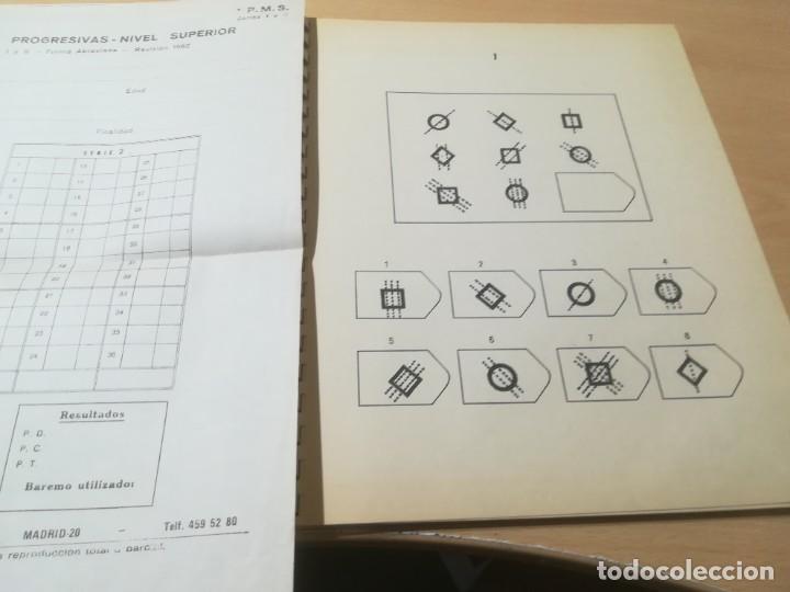 Libros de segunda mano: MATRICES PROGRESIVAS SUPERIOR SERIE II / M E P S A / MATERIAL Y EDICIONES PSICOTECNICAS / AJ13 - Foto 8