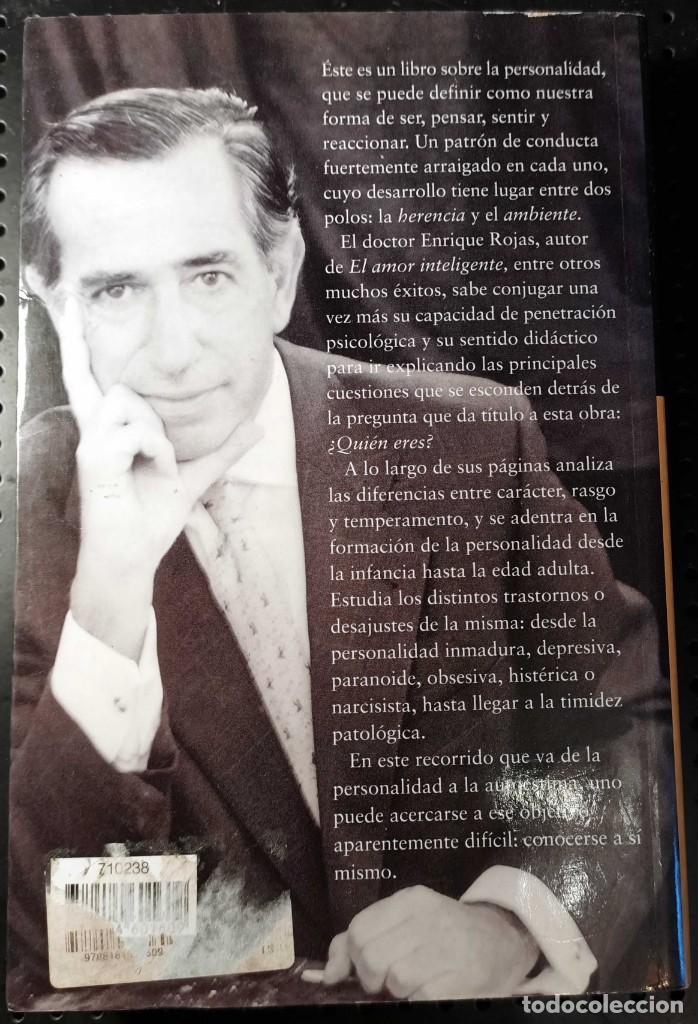 Libros de segunda mano: Libro: &iquest;Qui&eacute;n Eres? de Enrique Rojas, 2002 - Foto 3