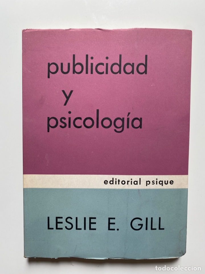Libros de segunda mano: Publicidad y Psicolog&iacute;a - GIL, Leslie E - Foto 1