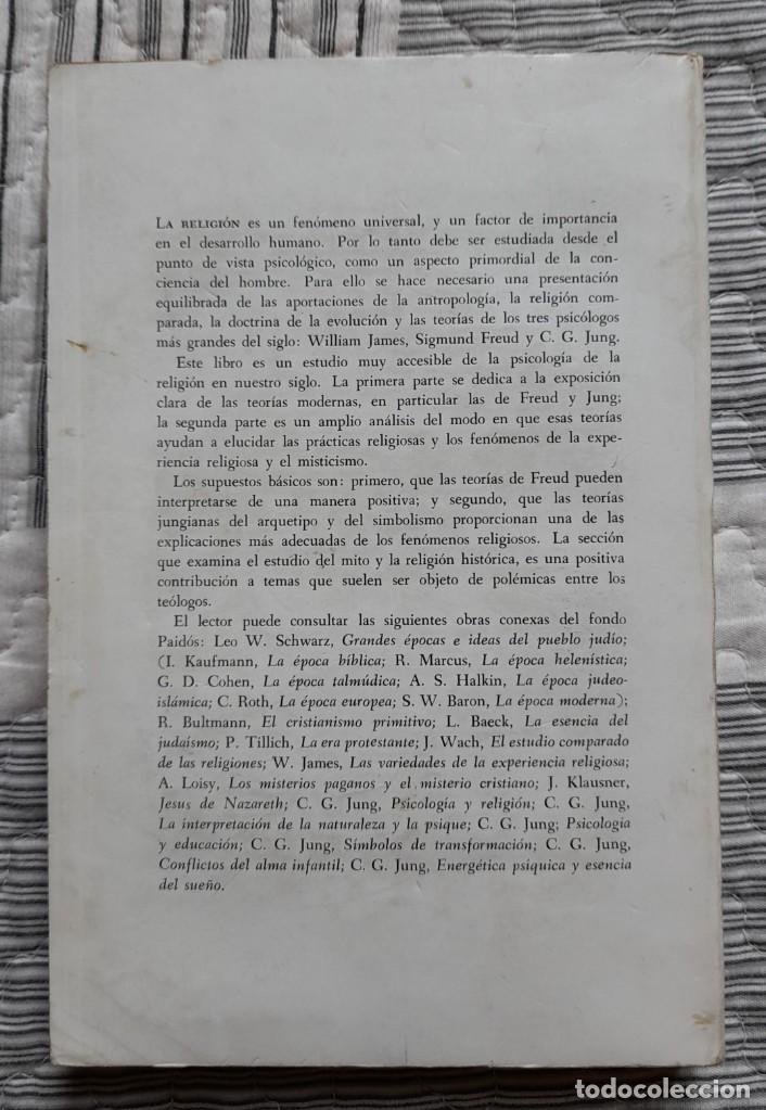 Libros de segunda mano: Introducci&oacute;n a la psicolog&iacute;a de la religi&oacute;n - Foto 2