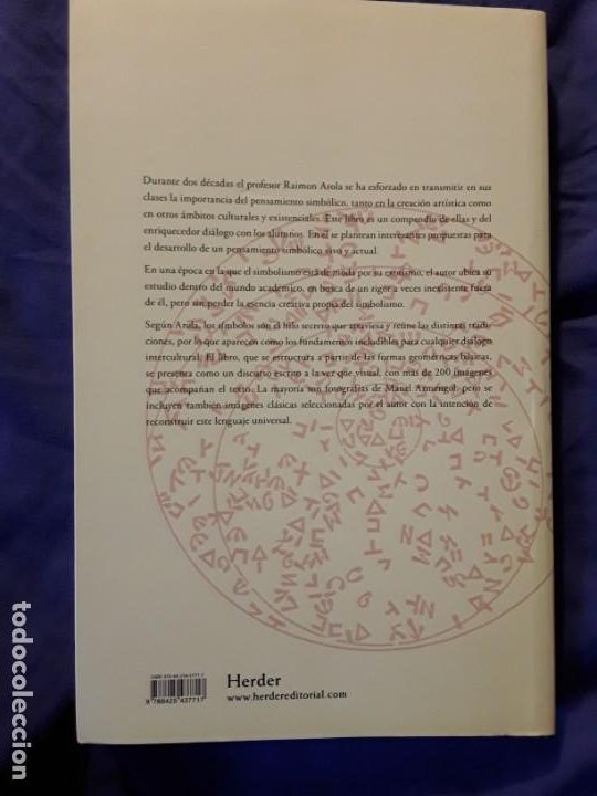 Libros de segunda mano: Cuestiones simb&oacute;licas, de Raimon Ariola. Las formas b&aacute;sicas. Herder. Excelente estado - Foto 2